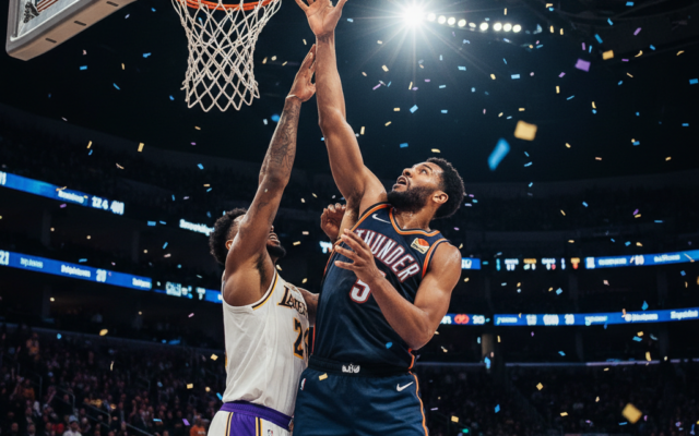 NBA 2024/25: Koniec sezonu zasadniczego! Thunder i Lakers w play-offach