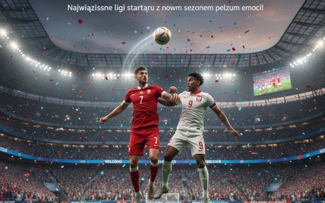Piłka nożna 2025/26: Premier League i Ekstraklasa ruszają z hukiem!
