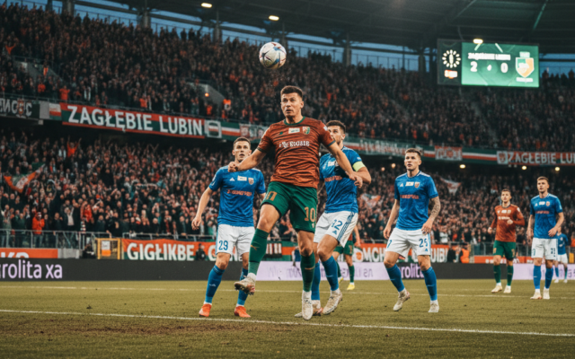 Ekstraklasa 2025/26: Zagłębie Lubin liderem, hitowe transfery i europejskie ambicje