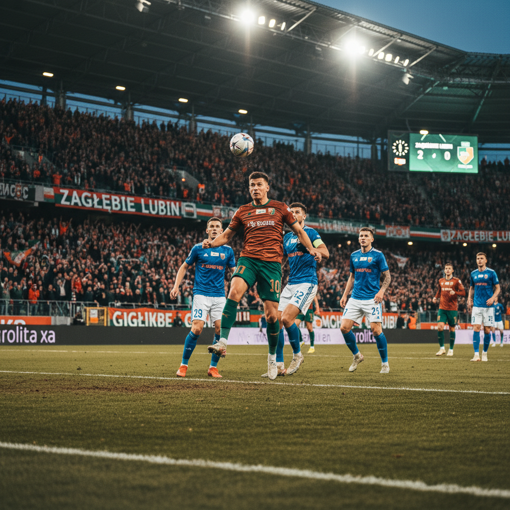 Ekstraklasa 2025/26: Zagłębie Lubin liderem, hitowe transfery i europejskie ambicje