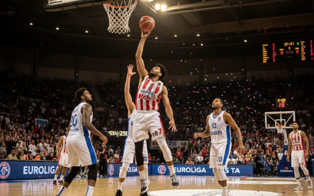 Euroliga 2025/26: Hapoel Tel-Awiw liderem, walka o play-off w pełnym rozmachie