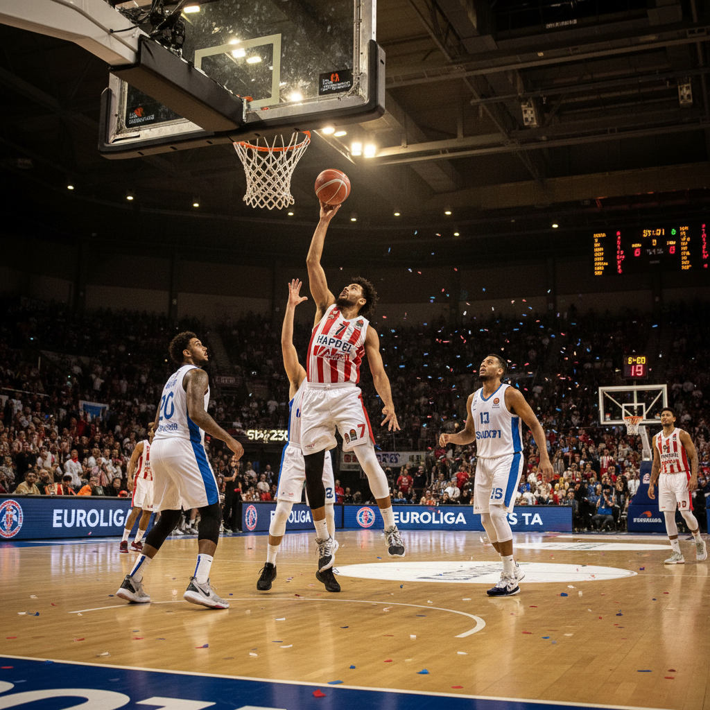 Euroliga 2025/26: Hapoel Tel-Awiw liderem, walka o play-off w pełnym rozmachie