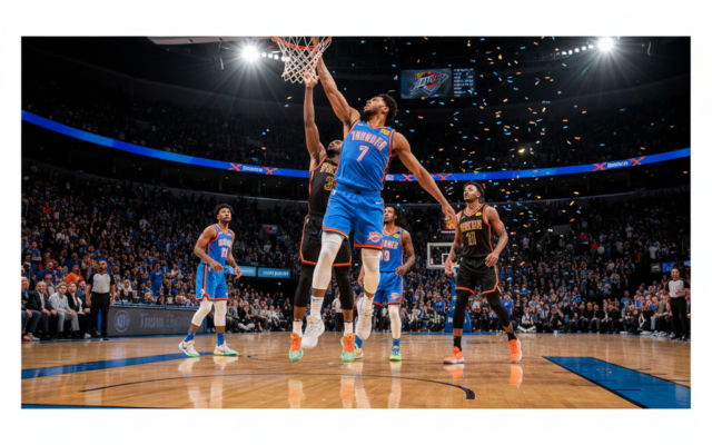 NBA 2025/26: Thunder bronią tytułu, gorące transfery i wyniki Ekstraklasy