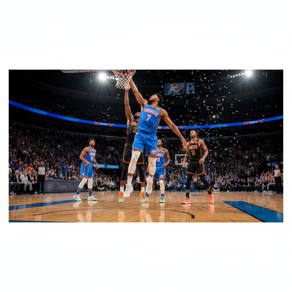 NBA 2025/26: Thunder bronią tytułu, gorące transfery i wyniki Ekstraklasy