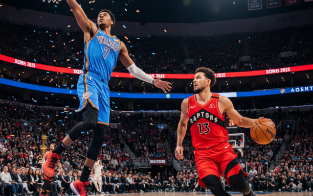 NBA 2025/26: Thunder bronią tytułu, Raptors liderują na Wschodzie!