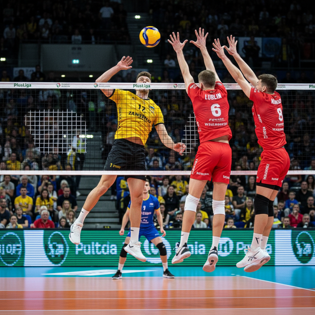 PlusLiga 2025/2026: Zawiercie liderem, Lublin i Warszawa idą ramię w ramię