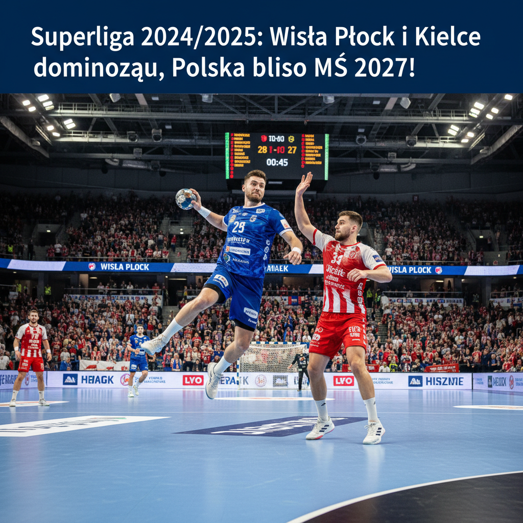 Superliga 2024/2025: Wisła Płock i Kielce dominują, Polska blisko MŚ 2027!