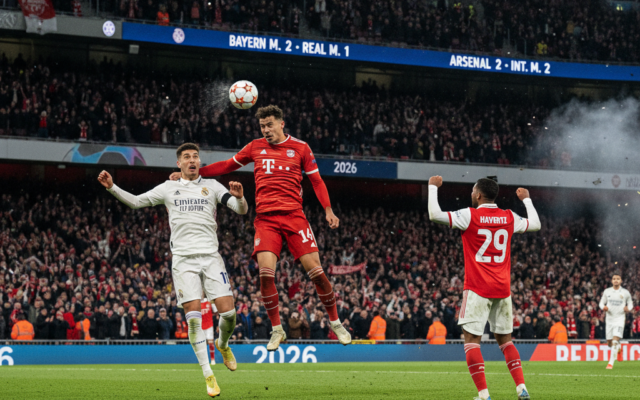 Bayern szokuje Real! Havertz ratuje Arsenal. Hit Ligi Mistrzów 2026