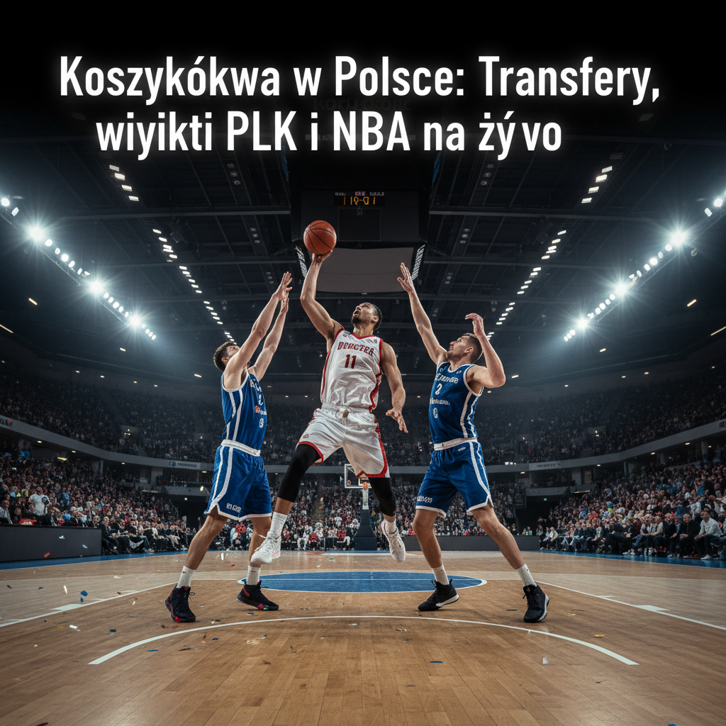 Koszykówka w Polsce: Transfery, wyniki PLK i NBA na żywo