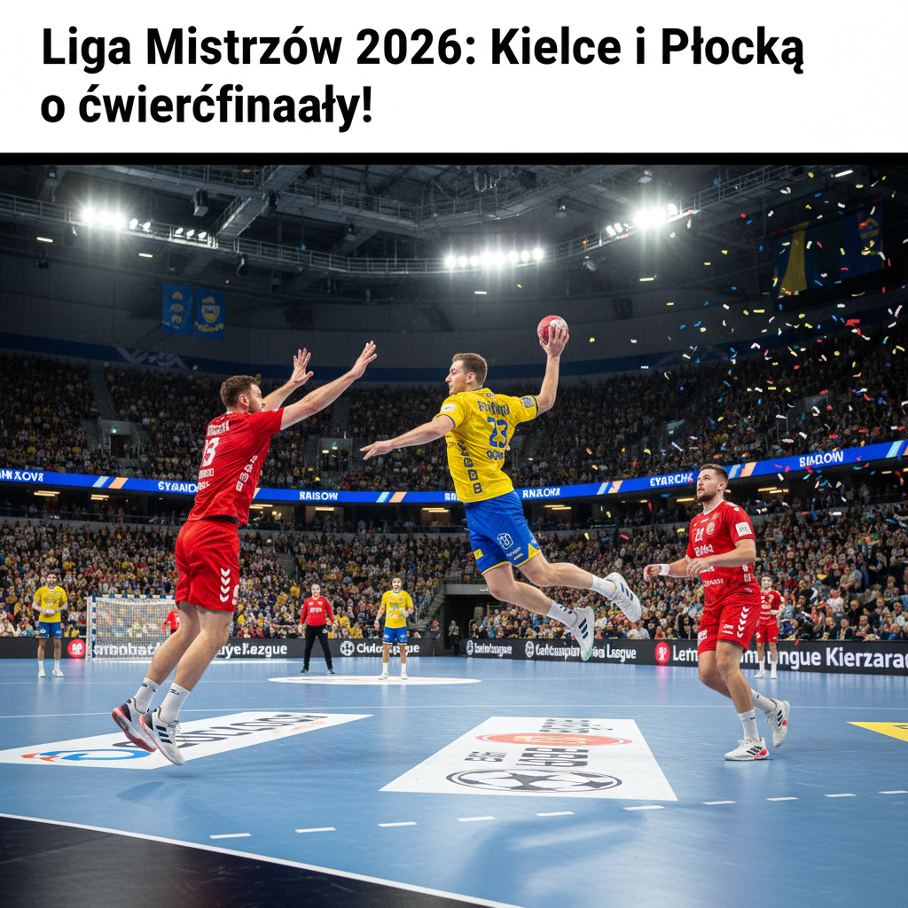 Liga Mistrzów 2026: Kielce i Płock walczą o ćwierćfinały!