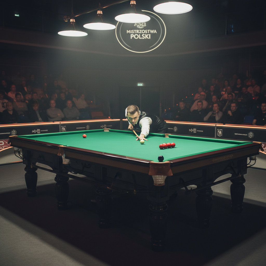 Mistrzostwa Polski 6 Reds 2026: Polscy snookerzyści walczą o złoto w Zielonej Górze