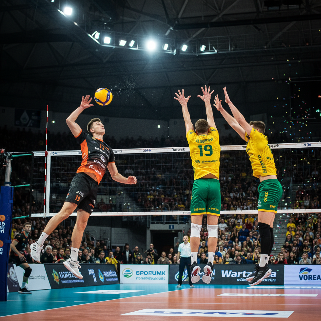 PlusLiga 2025/26: Jastrzębski Węgiel prowadzi, Warta Zawiercie błyszczy w Europie