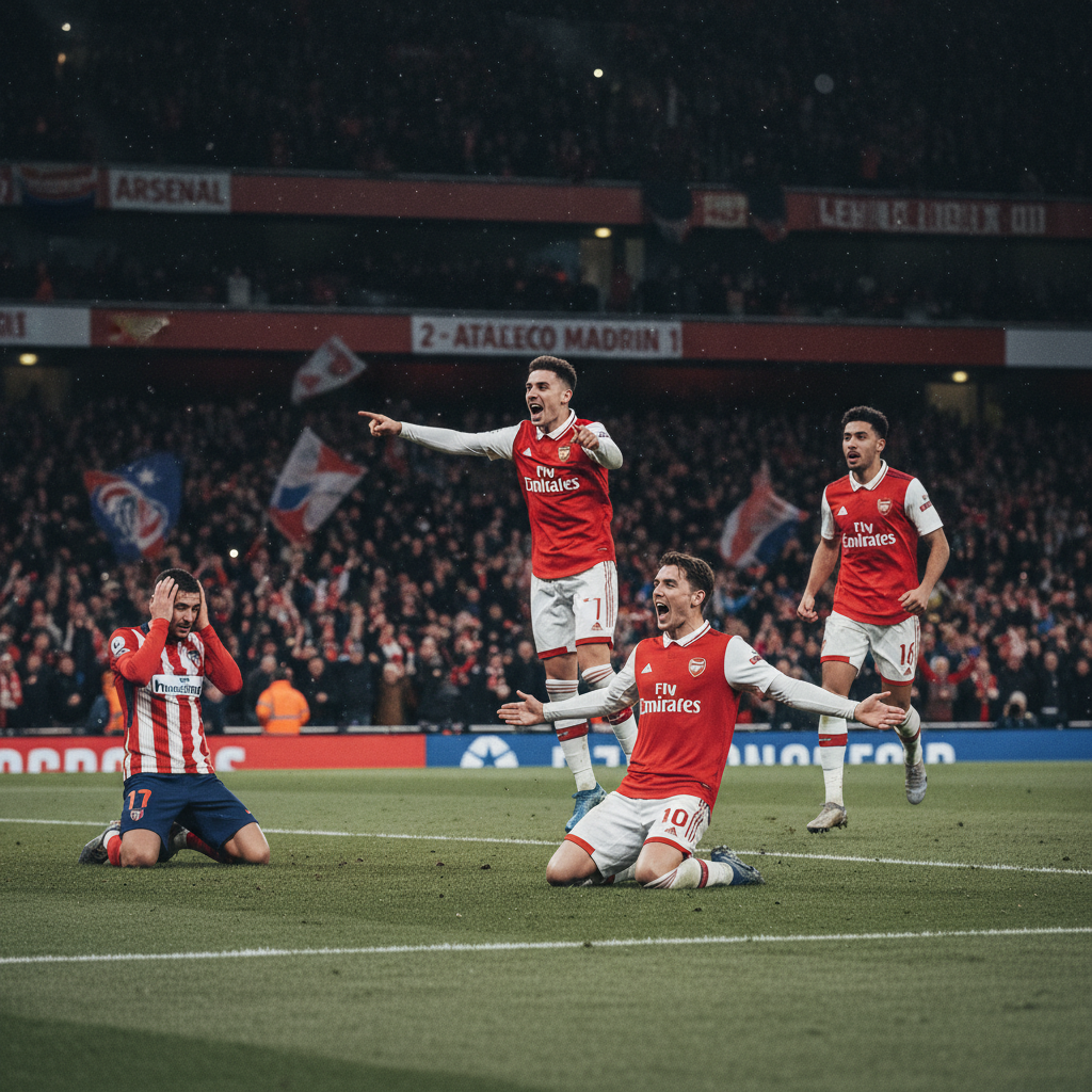 Arsenal w finale Ligi Mistrzów! Londyńczycy pokonali Atletico Madryt