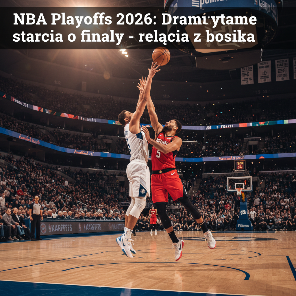 NBA Playoffs 2026: Dramatyczne starcia o finały – relacja z boiska