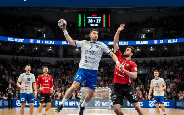 Sensacja w Superlidze! Łomża Industrię pokonuje Kielce w klasyku