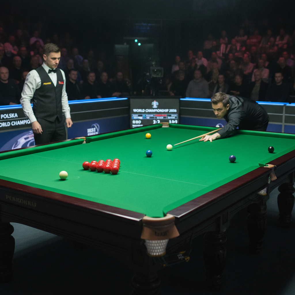 Bilard snooker: Polscy zawodnicy w starciu o mistrzostwo świata 2026