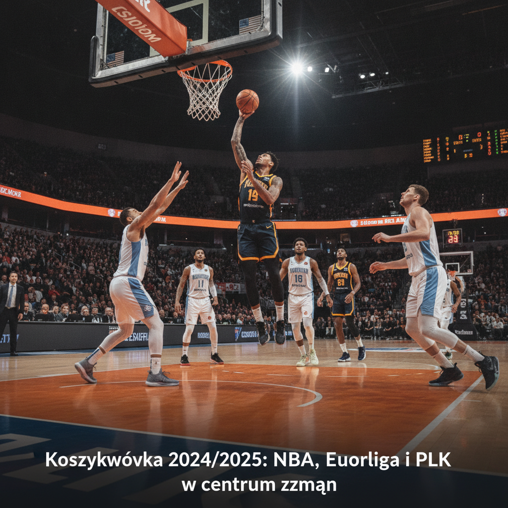 Koszykówka 2024/2025: NBA, Euroliga i PLK w centrum zmian