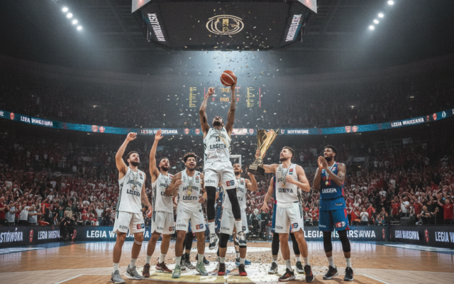 Koszykówka: Legia Warszawa wygrywa finał PLK, NBA i Euroliga w szczytowej formie