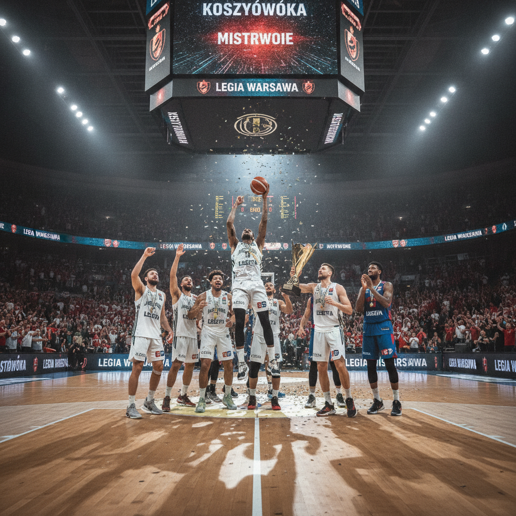 Koszykówka: Legia Warszawa wygrywa finał PLK, NBA i Euroliga w szczytowej formie