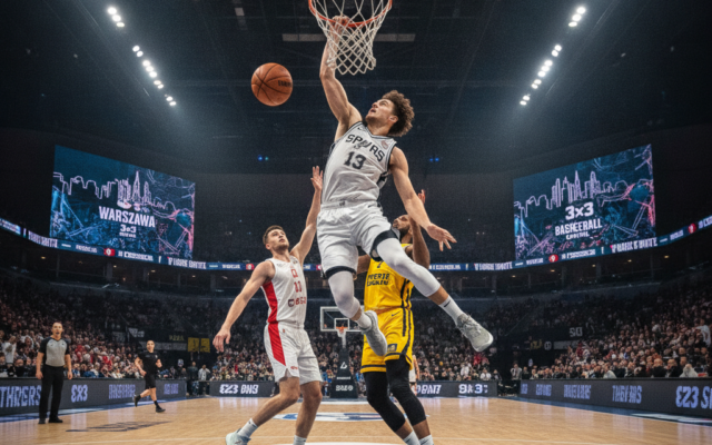 Koszykówka: Sochan mistrzem NBA, Warszawa stolica 3×3 i nowe transfery w ekstraklasie