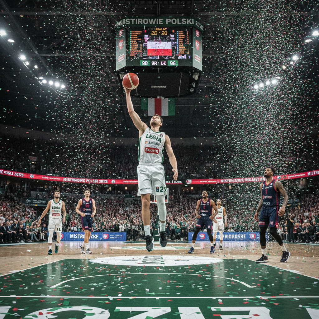 Legia mistrzem Polski! Najważniejsze wydarzenia w koszykówce 2026