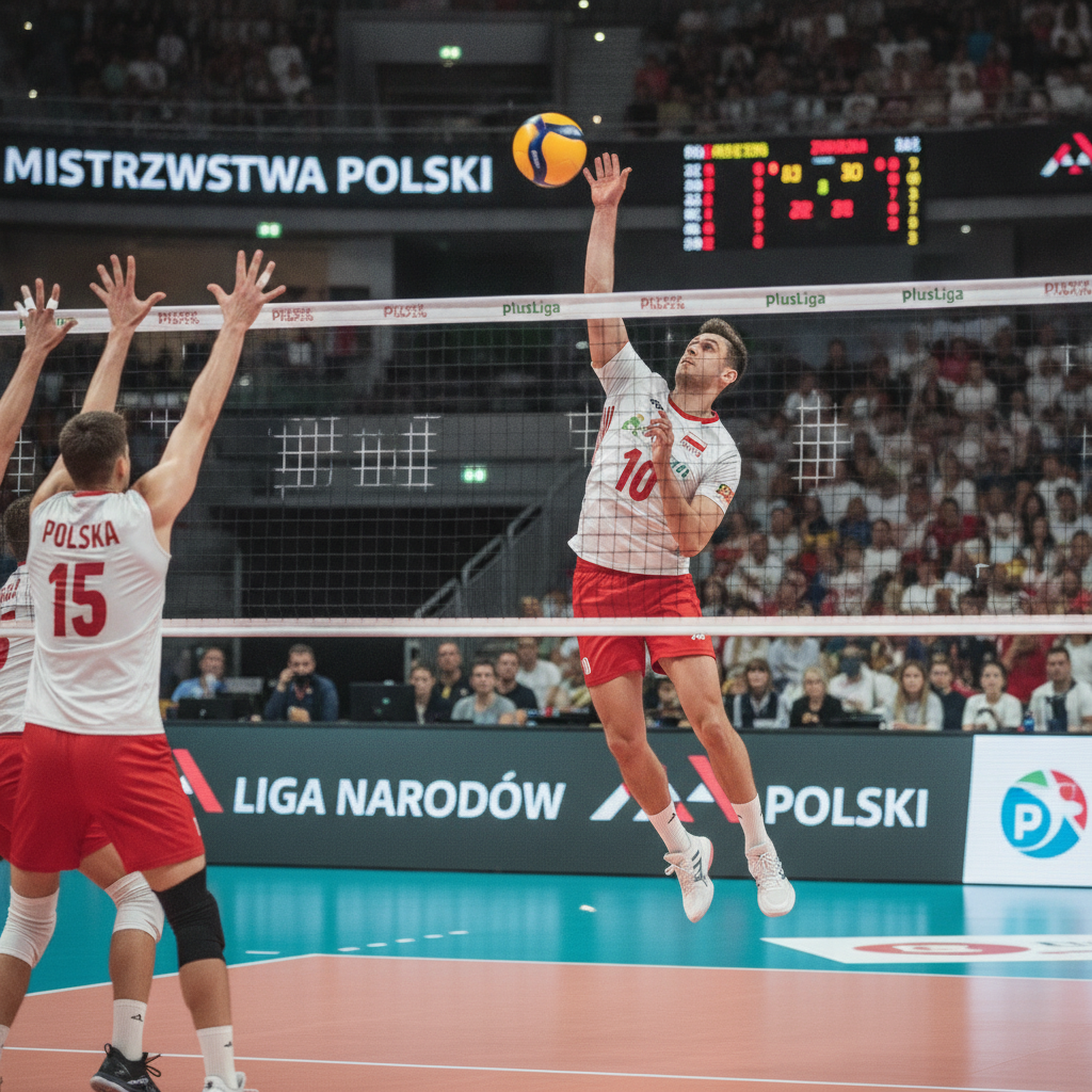 Siatkówka: Polska w Lidze Narodów i PlusLiga, gdzie rozgrywają się mistrzostwa