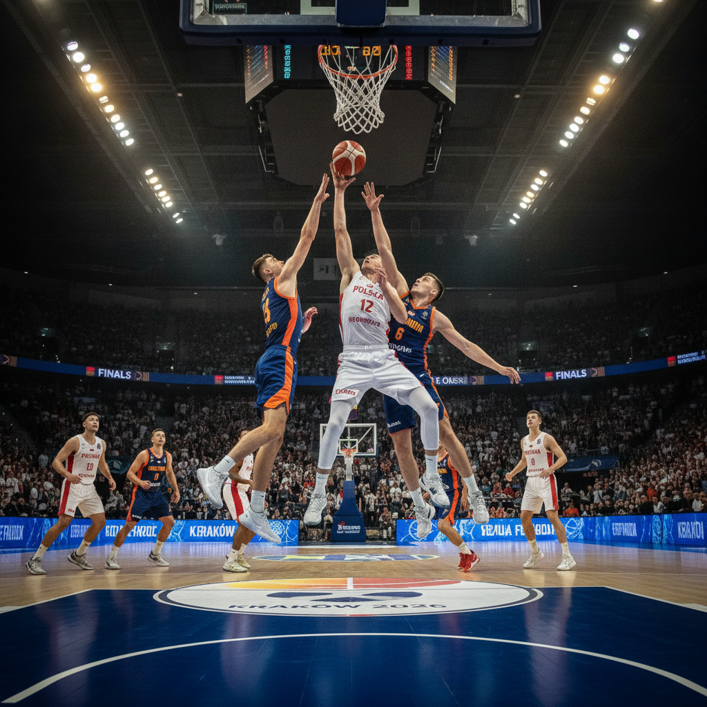 Koszykówka 2026: Polska vs Holandia, finały NBA i wielki turniej w Krakowie