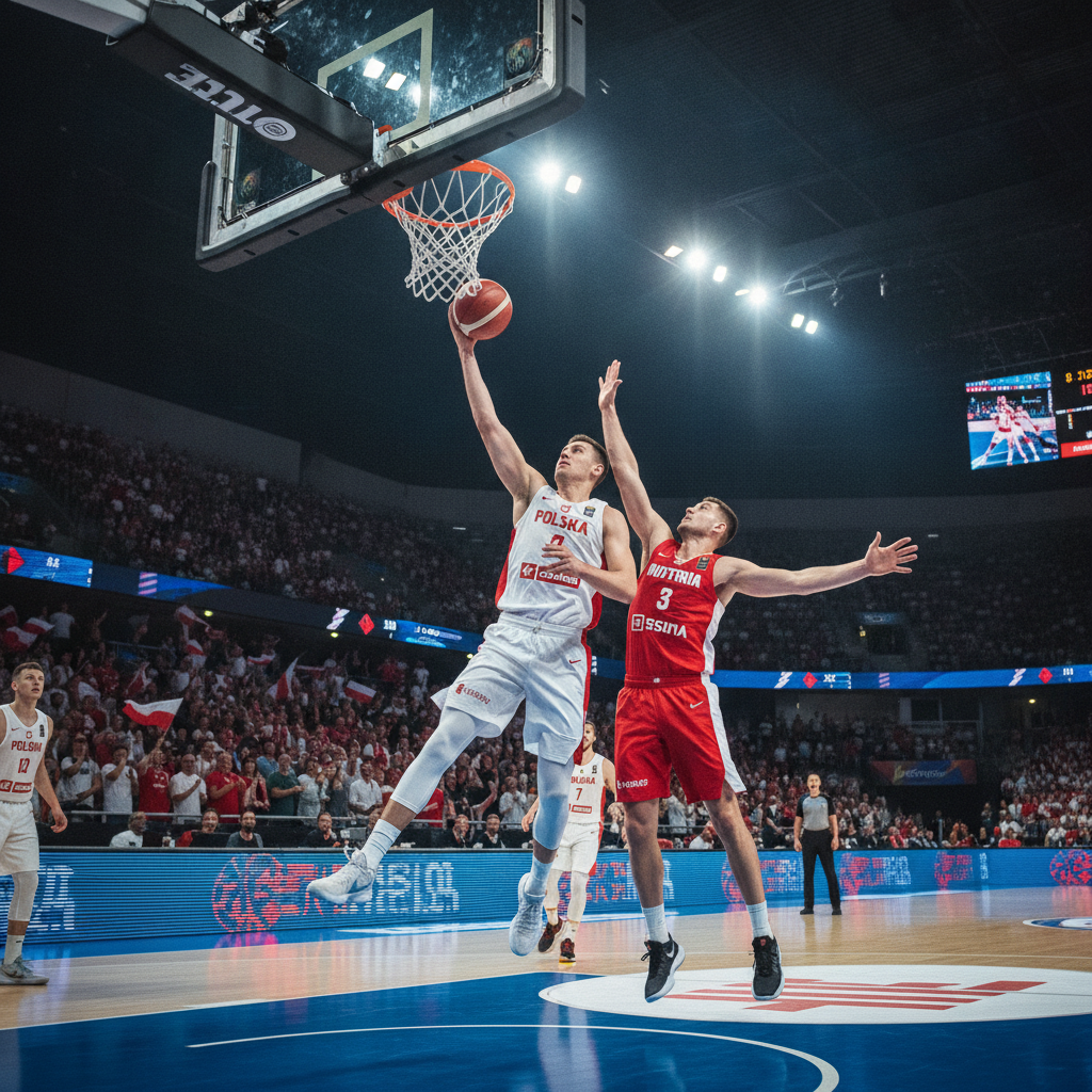 Koszykówka: Polska pokonała Austrię, kluczowe wyniki w NBA i Eurolidze