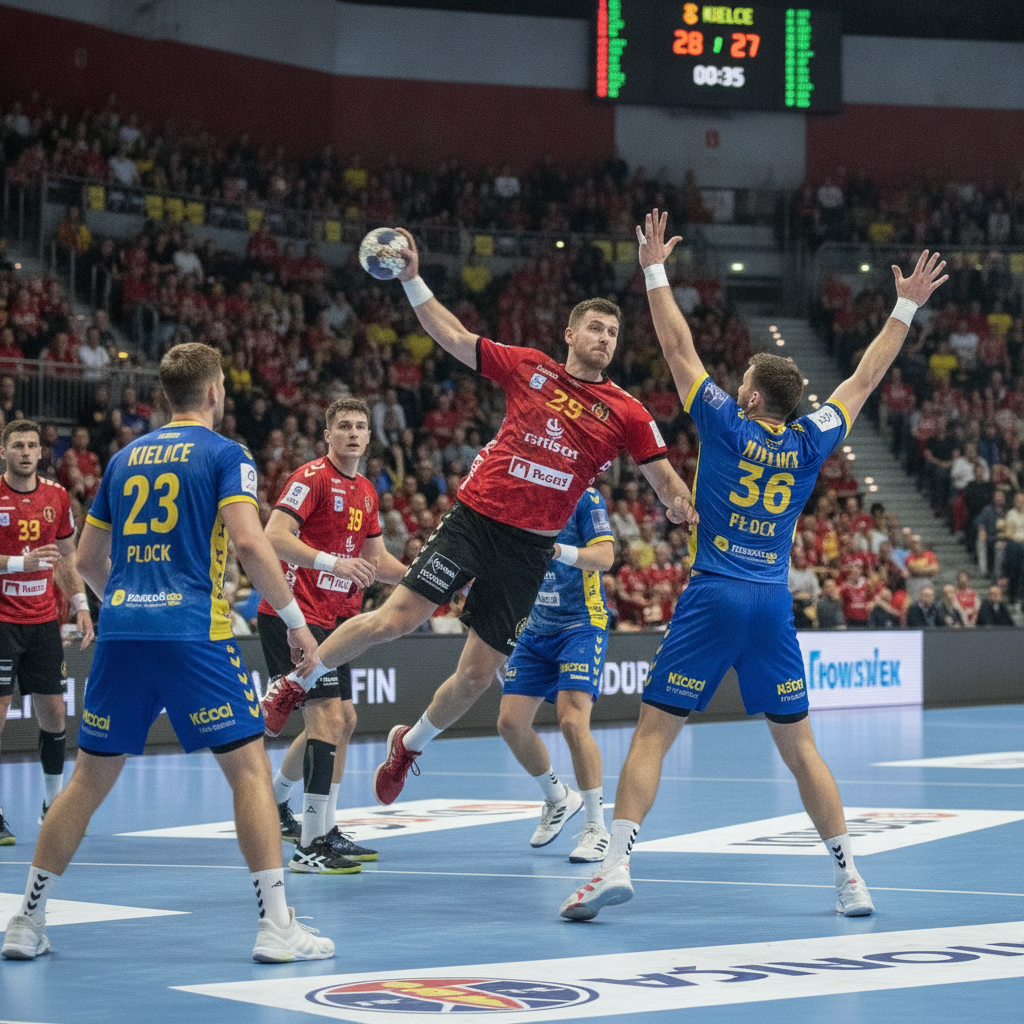 Piłka ręczna: Kielce i Płock dominują w Superlidze, a Liga Mistrzów czeka na nowe wyzwania