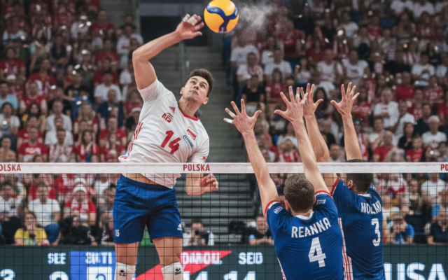 Siatkówka: Polska reprezentacja walczy o finał Ligi Narodów po dramatycznym tie-breaku