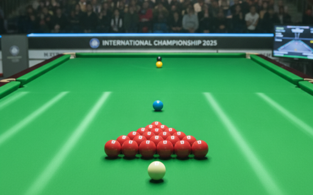 Snooker bilardowy: Wielka fala emocji w turnieju International Championship 2025