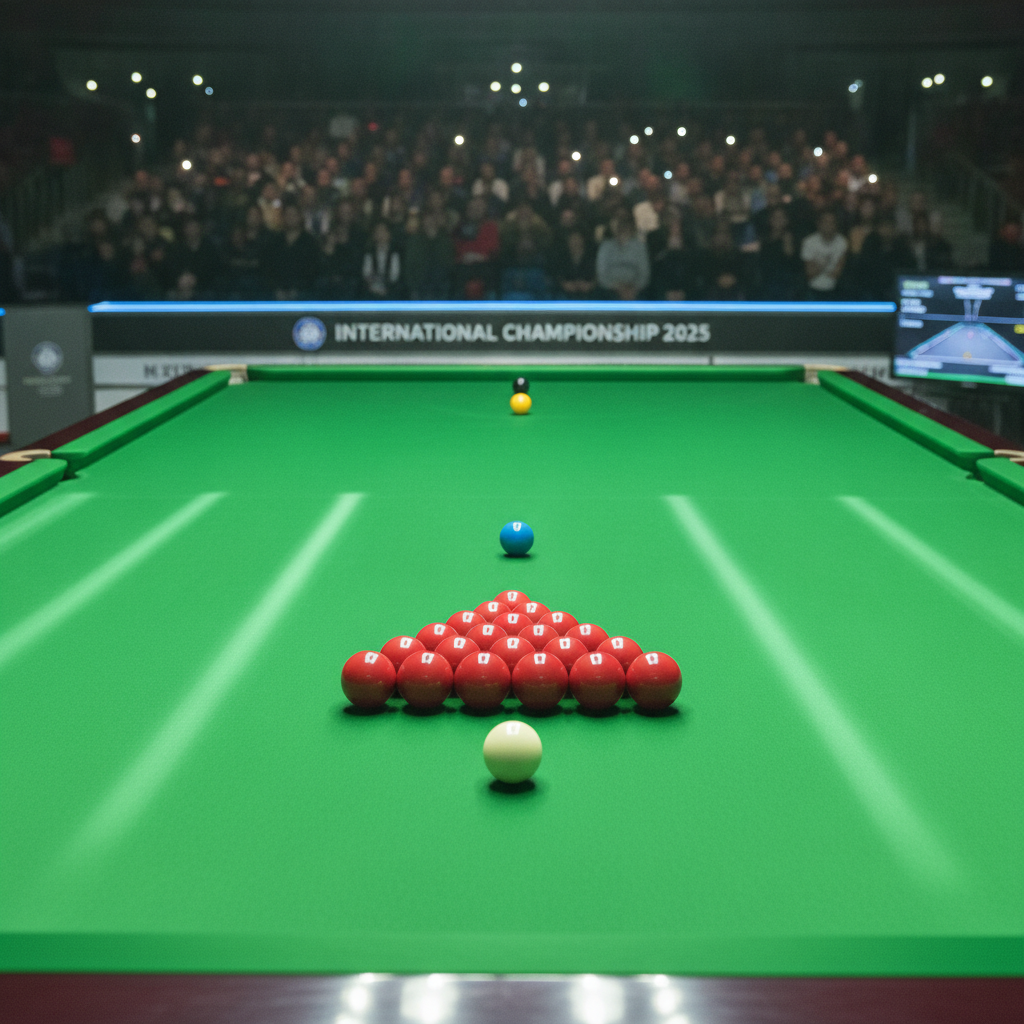 Snooker bilardowy: Wielka fala emocji w turnieju International Championship 2025