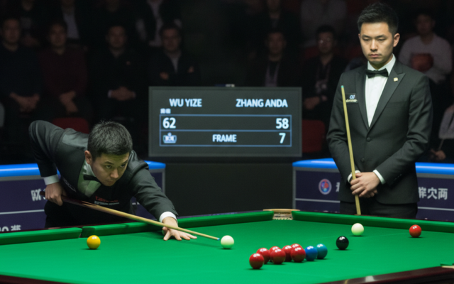 Snooker bilardowy: Wu Yize i Zhang Anda w wielkiej emocji na International Championship 2025