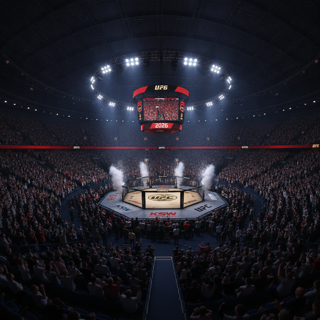 Sporty walki: KSW 120 w Gdyni i UFC 330 – największe wydarzenia 2026 roku