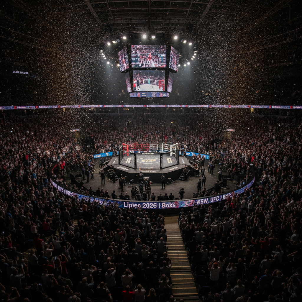 Sporty walki: KSW, UFC i boks – największe wydarzenia lipca 2026