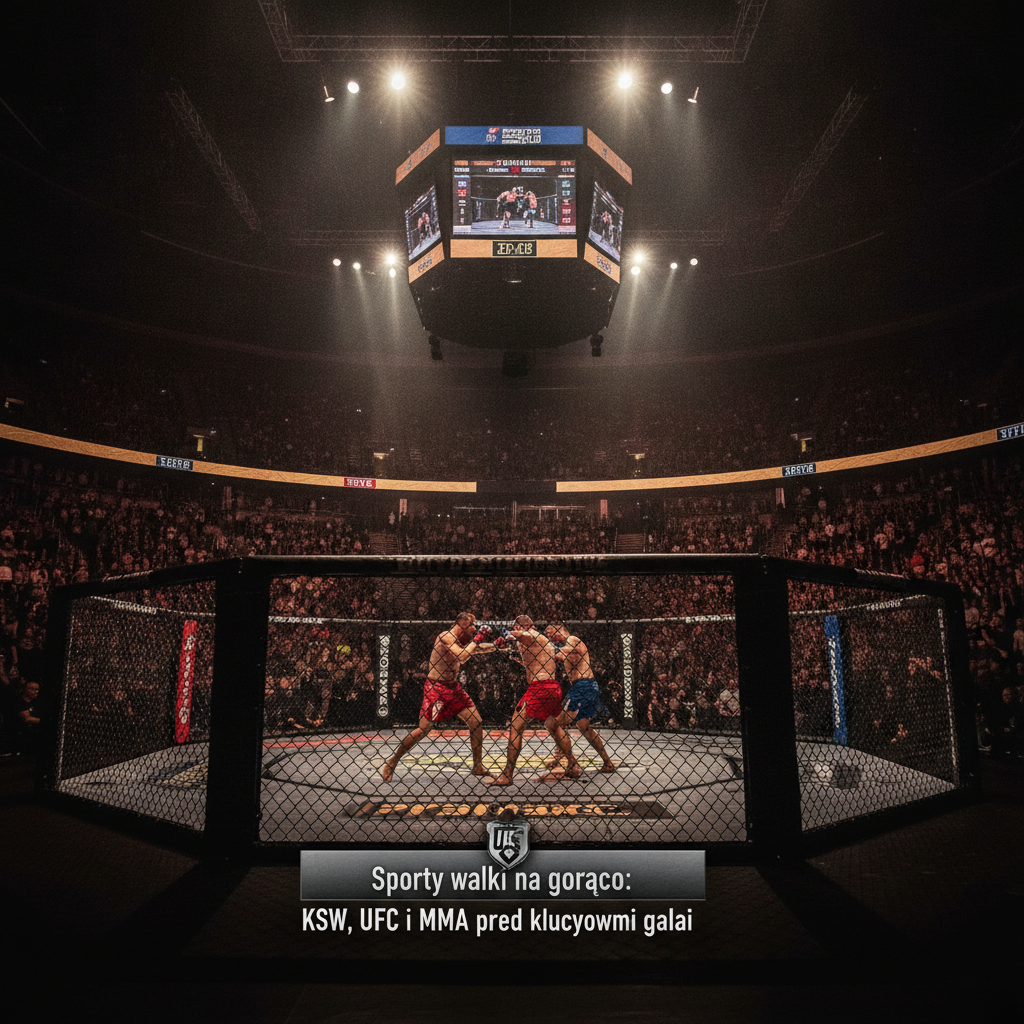 Sporty walki na gorąco: KSW, UFC i MMA przed kluczowymi galami
