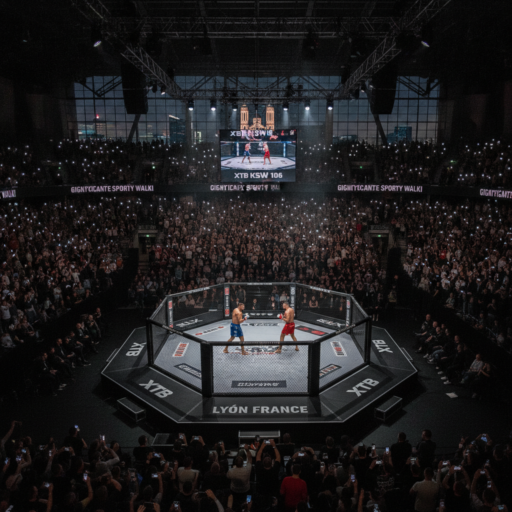 XTB KSW 106: Parnass vs Ziółkowski – gigantyczne sporty walki w Lyonie