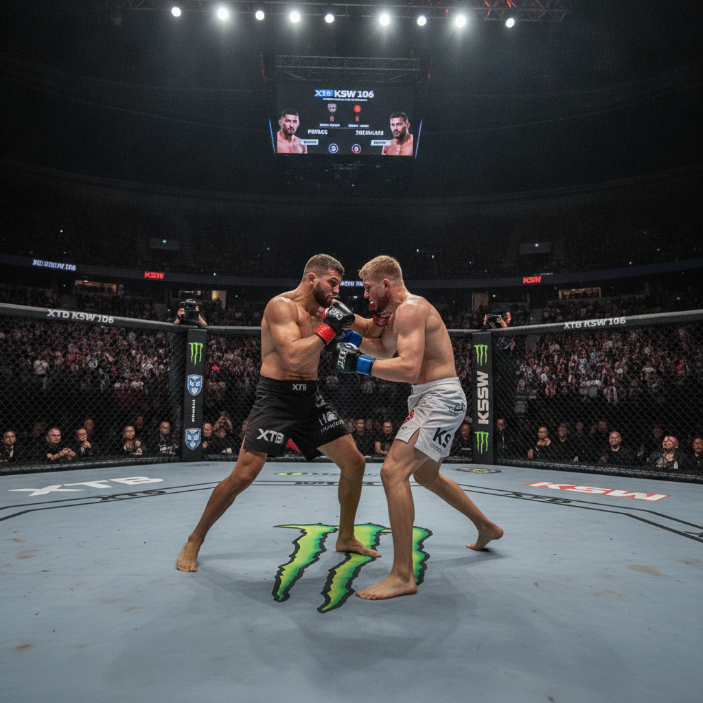 XTB KSW 106: Parnass vs Ziółkowski – kluczowe starcie w świecie sporty walki