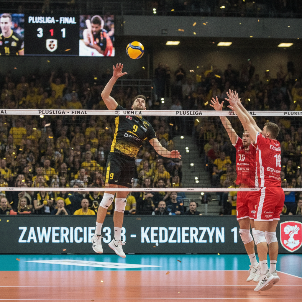 Siatkówka sportowa: Zawiercie mistrzem, a PlusLiga wchodzi w nowy etap