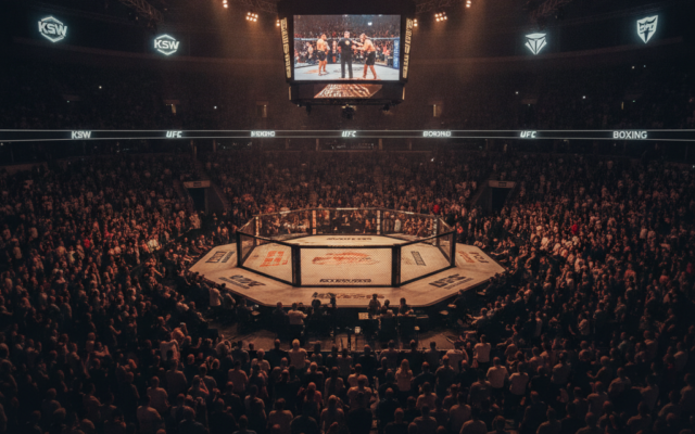 Sporty walki na fali: KSW, UFC i boks w centrum uwagi