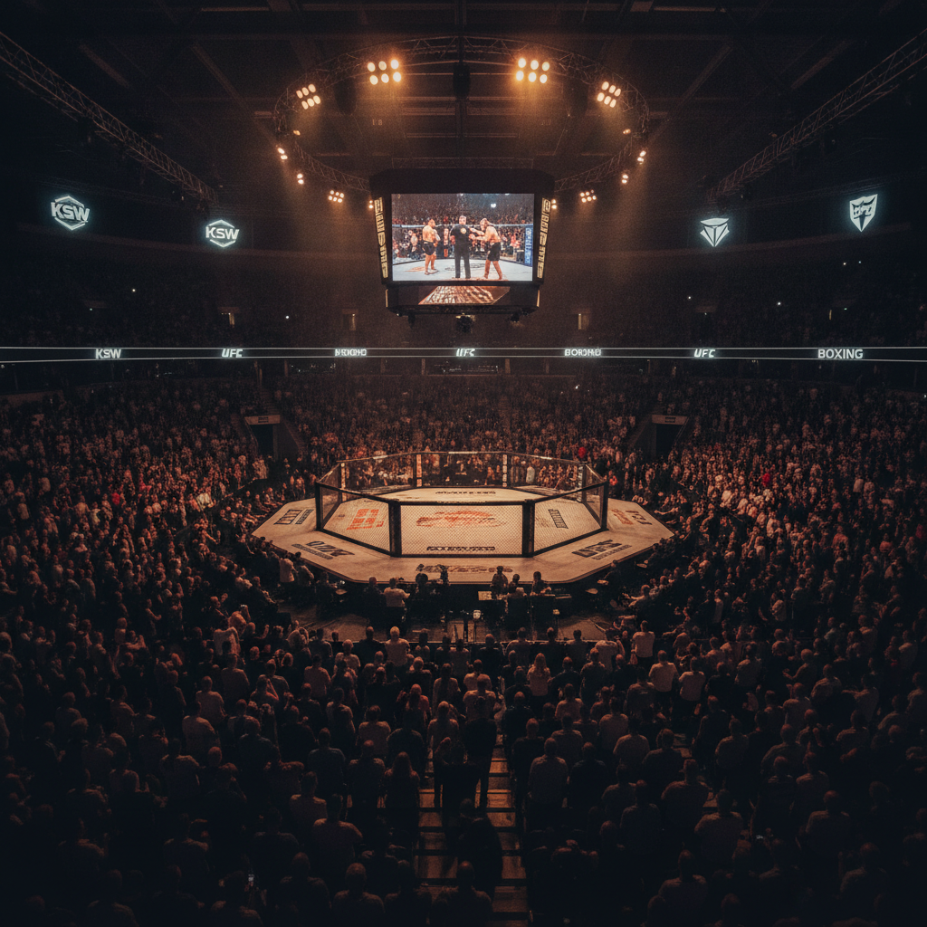 Sporty walki na fali: KSW, UFC i boks w centrum uwagi