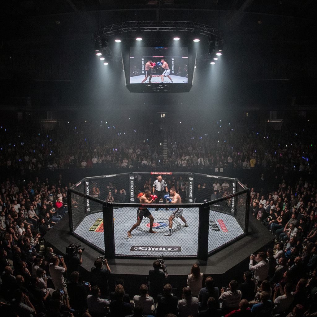 Sporty walki na gorąco: KSW 120, UFC i boks w centrum uwagi