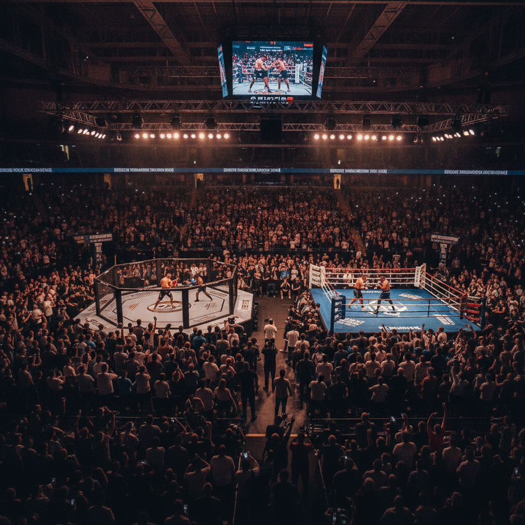 Sporty walki w centrum uwagi: KSW, UFC i boks na gorąco