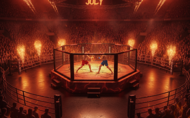 Sporty walki w ogniu: KSW, UFC i boks przed gorącym lipcem