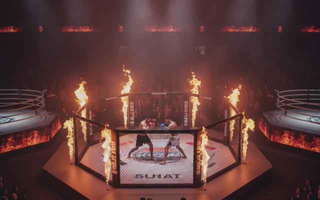 Sporty walki w ogniu: KSW, UFC i boks w centrum uwagi