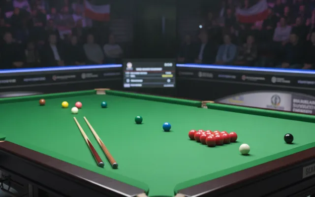 Snooker bilard: Kowalski pisze historię, Polacy w rankingu rosną w siłę