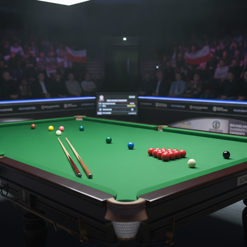 Snooker bilard: Kowalski pisze historię, Polacy w rankingu rosną w siłę